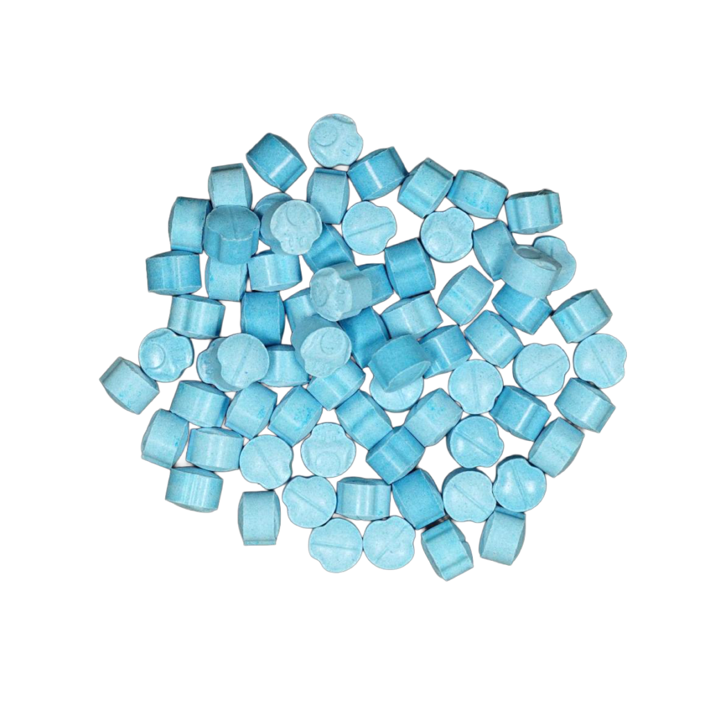 Blue Toads – MDMA (100mg), Speed (50mg)