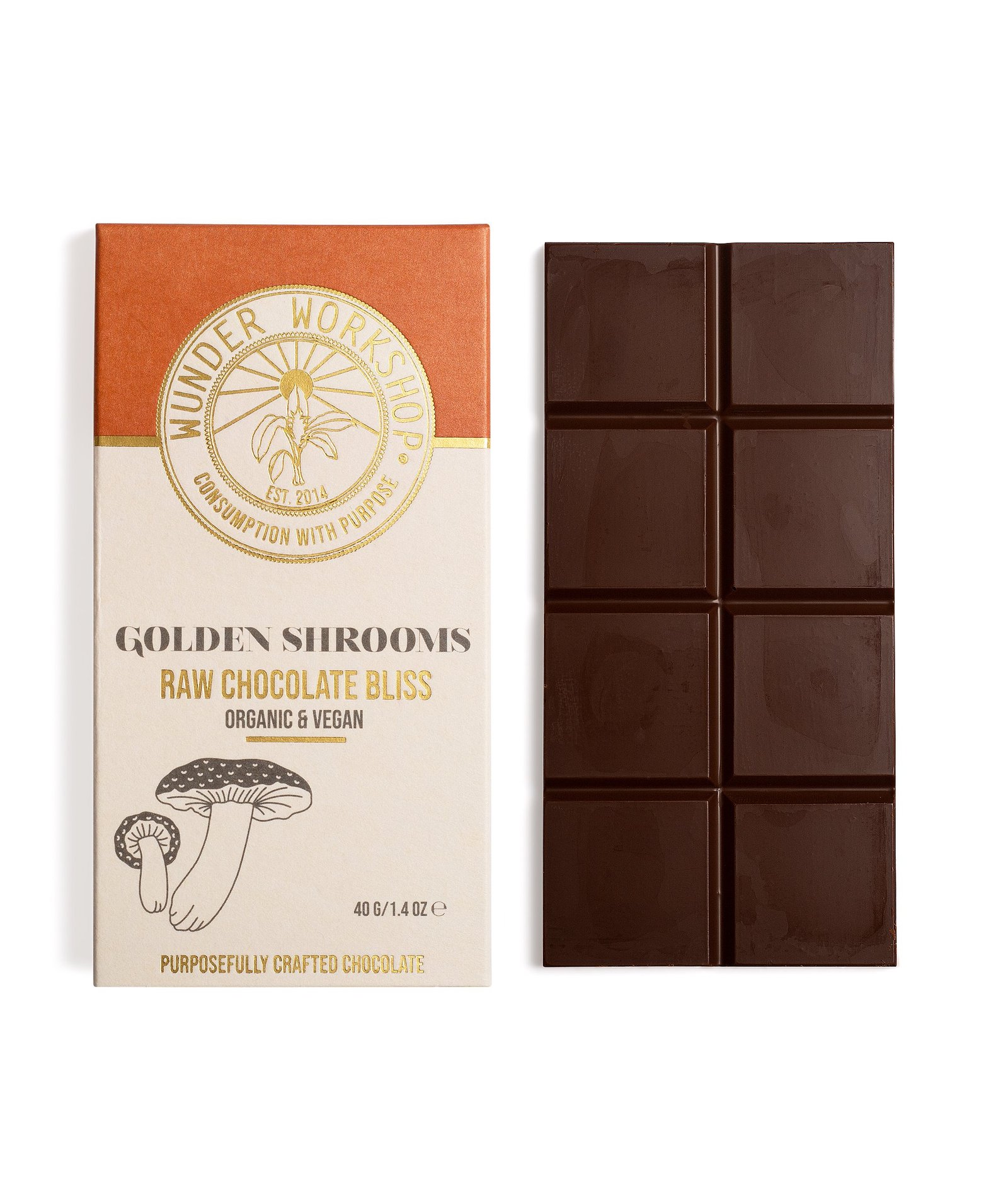 GOLDEN SHROOMS RAW CHOCOLATE BLISS